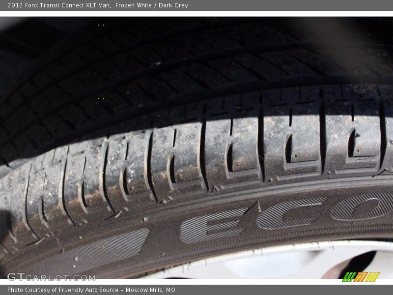 Frozen White / Dark Grey 2012 Ford Transit Connect XLT Van