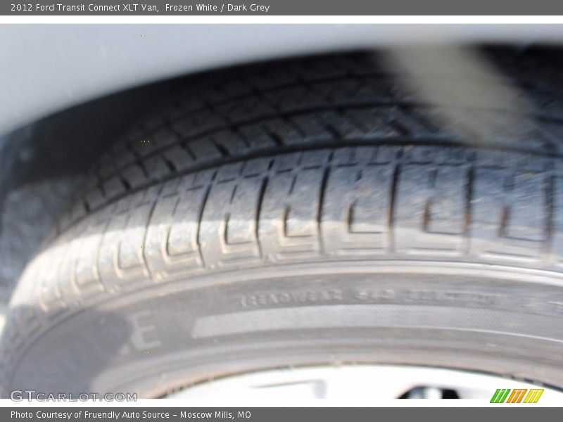 Frozen White / Dark Grey 2012 Ford Transit Connect XLT Van
