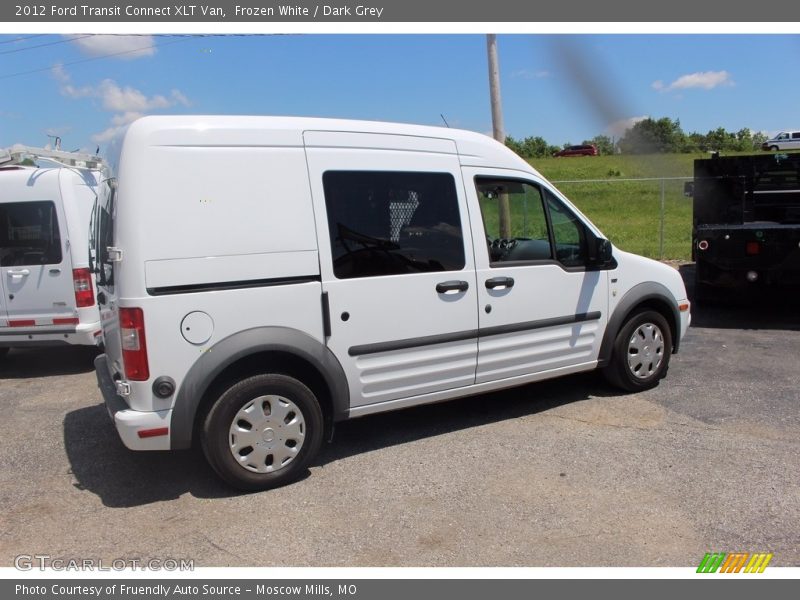 Frozen White / Dark Grey 2012 Ford Transit Connect XLT Van