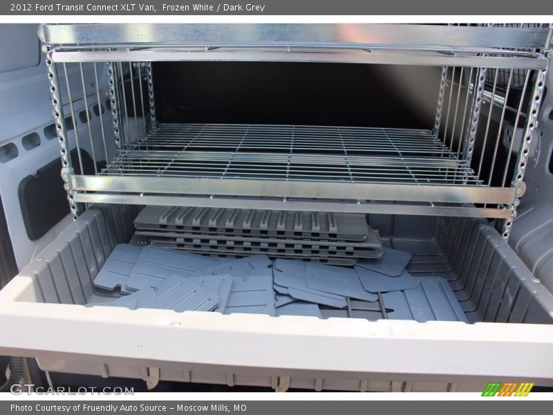 Frozen White / Dark Grey 2012 Ford Transit Connect XLT Van
