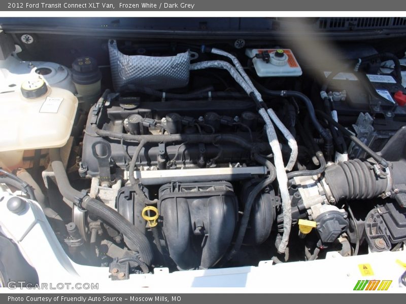 Frozen White / Dark Grey 2012 Ford Transit Connect XLT Van
