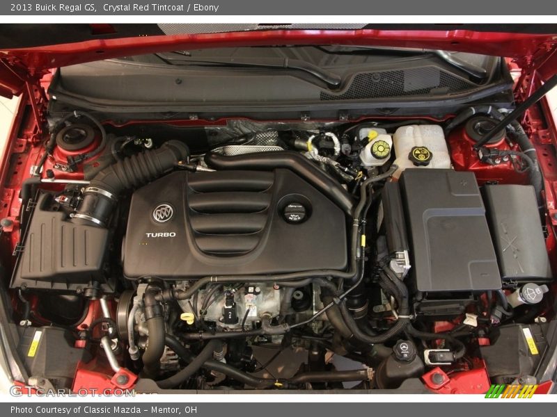 Crystal Red Tintcoat / Ebony 2013 Buick Regal GS