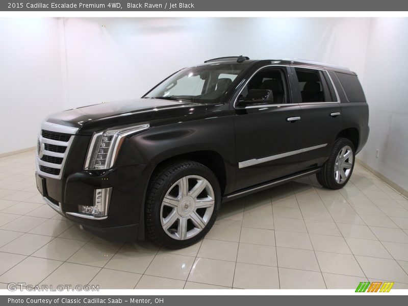 Black Raven / Jet Black 2015 Cadillac Escalade Premium 4WD