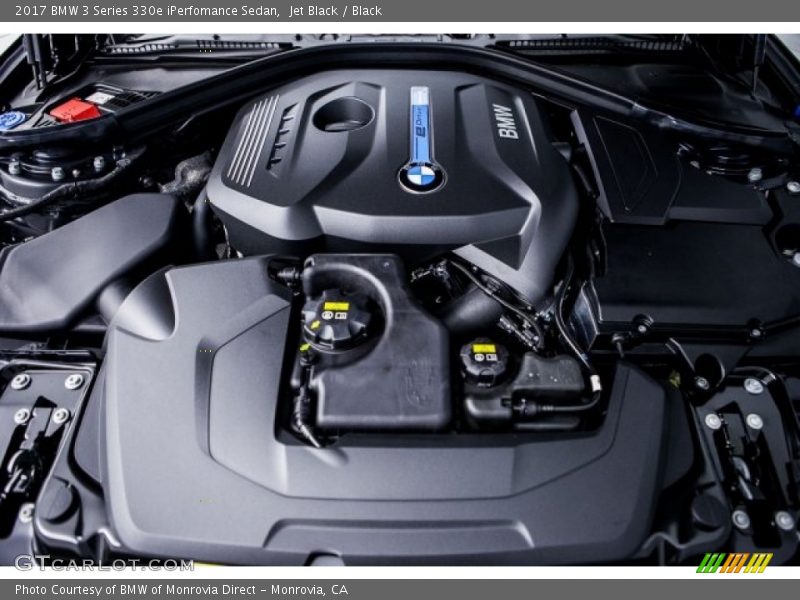 Jet Black / Black 2017 BMW 3 Series 330e iPerfomance Sedan