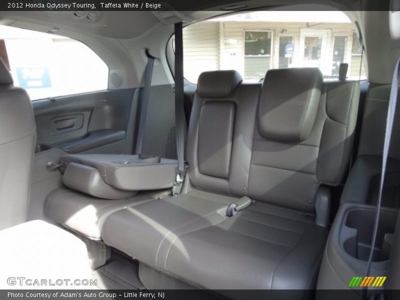 Taffeta White / Beige 2012 Honda Odyssey Touring