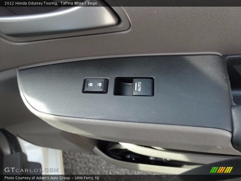 Taffeta White / Beige 2012 Honda Odyssey Touring