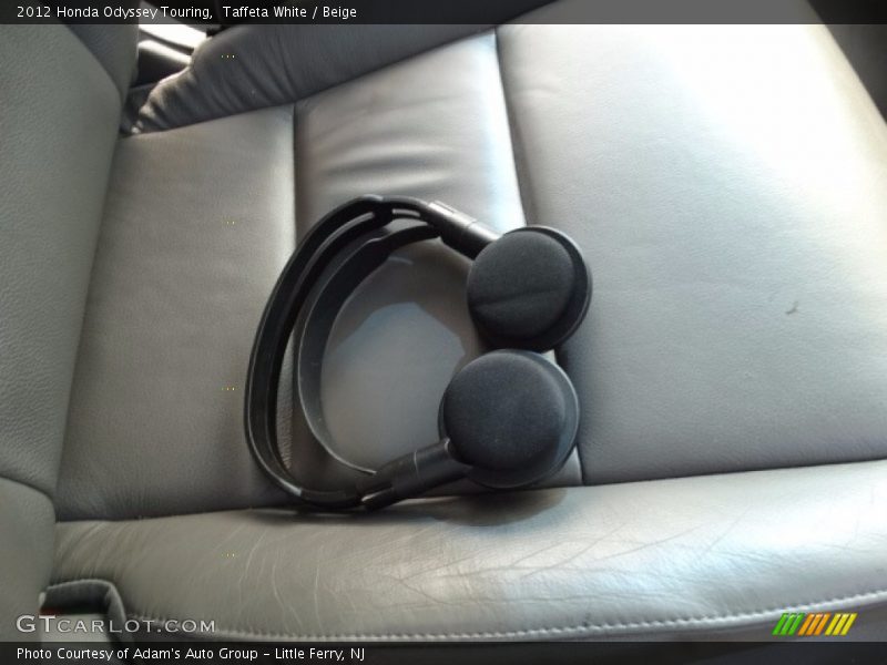 Taffeta White / Beige 2012 Honda Odyssey Touring