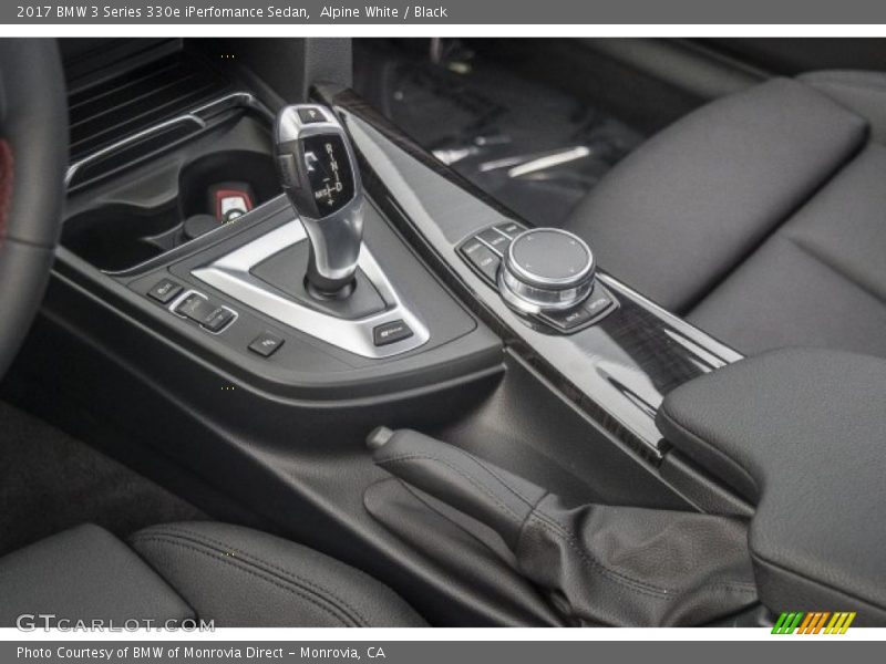 Alpine White / Black 2017 BMW 3 Series 330e iPerfomance Sedan