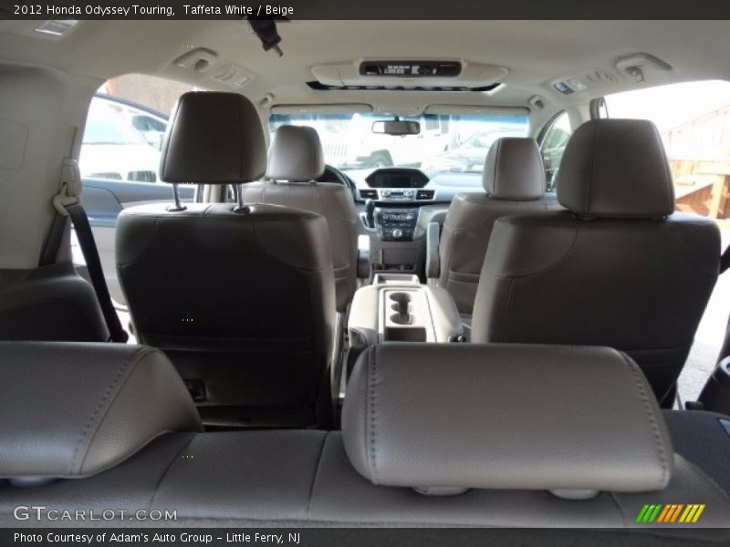 Taffeta White / Beige 2012 Honda Odyssey Touring