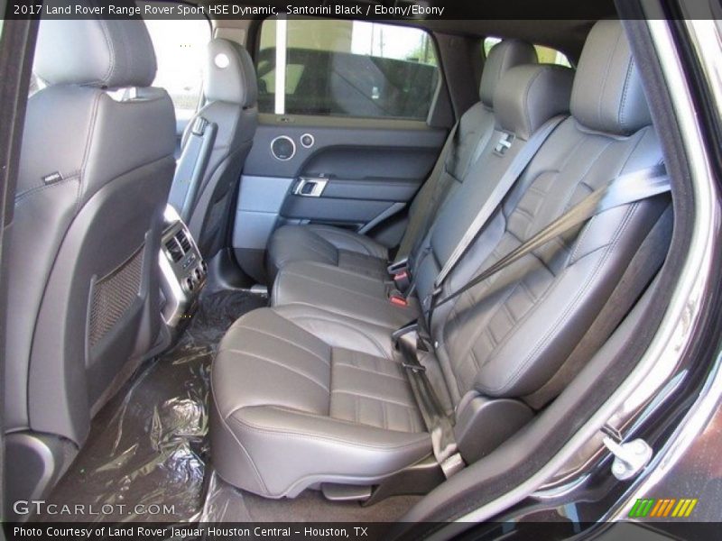 Rear Seat of 2017 Range Rover Sport HSE Dynamic