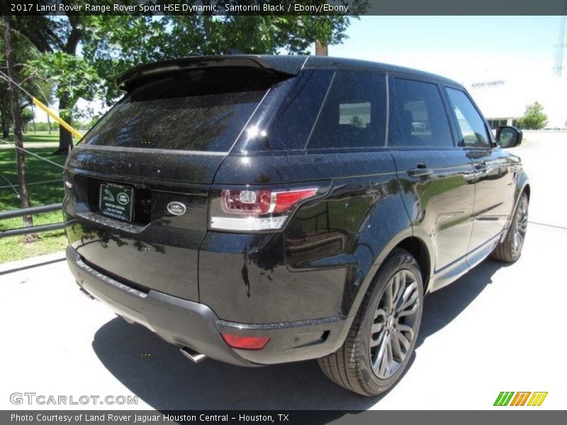 Santorini Black / Ebony/Ebony 2017 Land Rover Range Rover Sport HSE Dynamic
