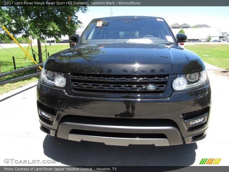 Santorini Black / Ebony/Ebony 2017 Land Rover Range Rover Sport HSE Dynamic