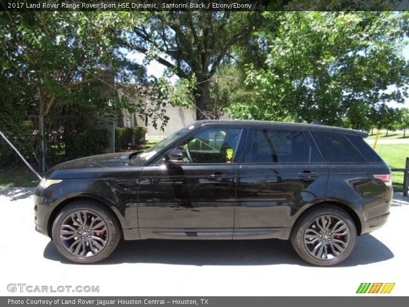 Santorini Black / Ebony/Ebony 2017 Land Rover Range Rover Sport HSE Dynamic