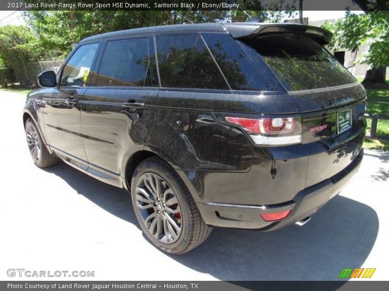 Santorini Black / Ebony/Ebony 2017 Land Rover Range Rover Sport HSE Dynamic