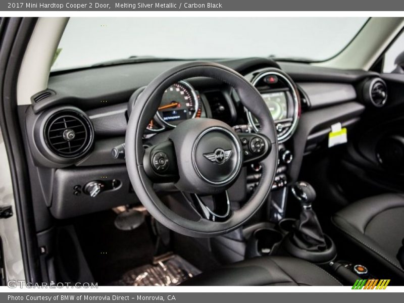 Melting Silver Metallic / Carbon Black 2017 Mini Hardtop Cooper 2 Door