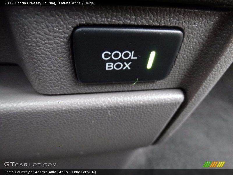 Taffeta White / Beige 2012 Honda Odyssey Touring