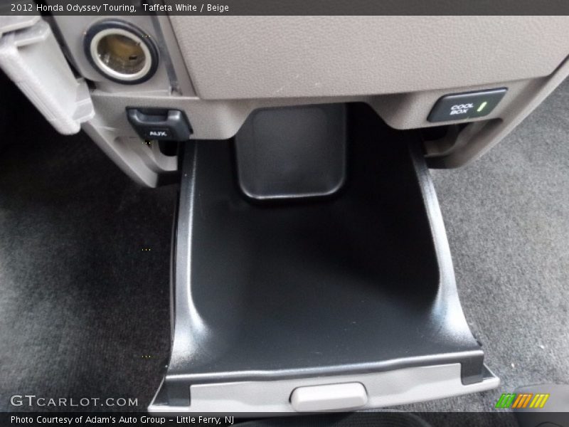 Taffeta White / Beige 2012 Honda Odyssey Touring