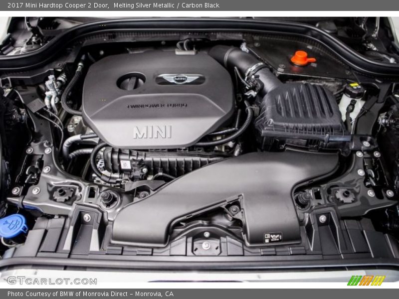 Melting Silver Metallic / Carbon Black 2017 Mini Hardtop Cooper 2 Door