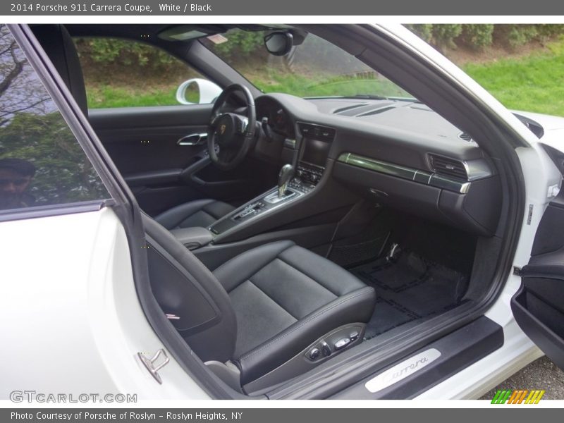 White / Black 2014 Porsche 911 Carrera Coupe