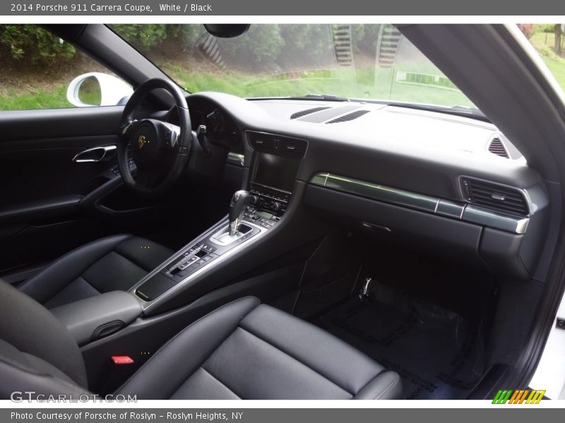 White / Black 2014 Porsche 911 Carrera Coupe