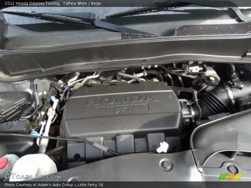 Taffeta White / Beige 2012 Honda Odyssey Touring