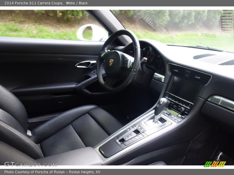 White / Black 2014 Porsche 911 Carrera Coupe