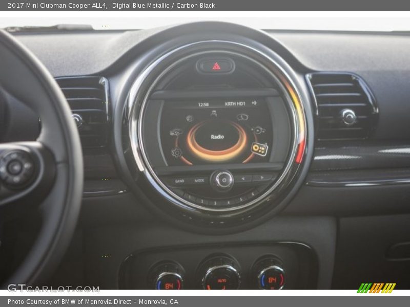 Digital Blue Metallic / Carbon Black 2017 Mini Clubman Cooper ALL4