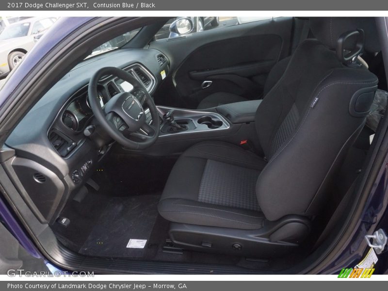 Front Seat of 2017 Challenger SXT