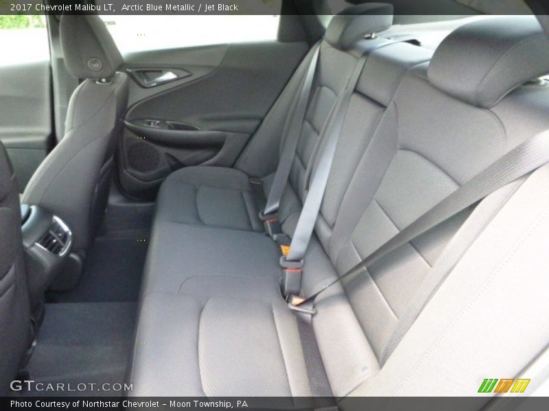 Arctic Blue Metallic / Jet Black 2017 Chevrolet Malibu LT