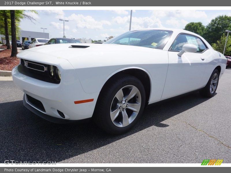 White Knuckle / Black 2017 Dodge Challenger SXT