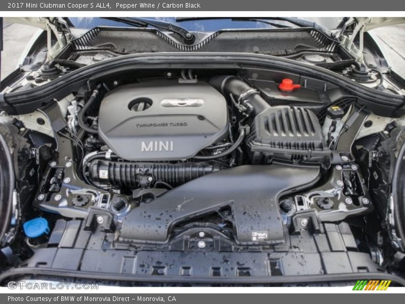 Pepper White / Carbon Black 2017 Mini Clubman Cooper S ALL4