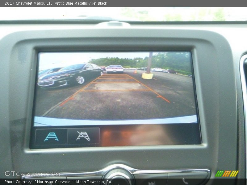 Arctic Blue Metallic / Jet Black 2017 Chevrolet Malibu LT