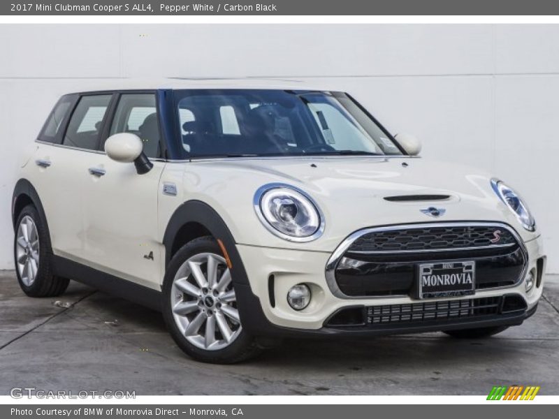 Pepper White / Carbon Black 2017 Mini Clubman Cooper S ALL4