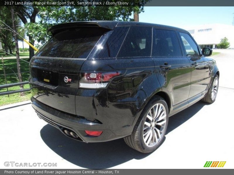 Santorini Black / Ebony/Ebony 2017 Land Rover Range Rover Sport SVR