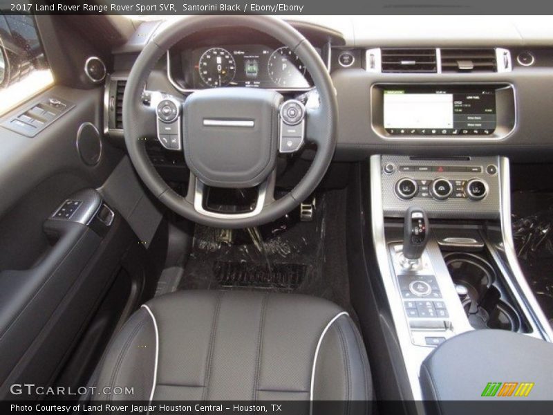 Dashboard of 2017 Range Rover Sport SVR