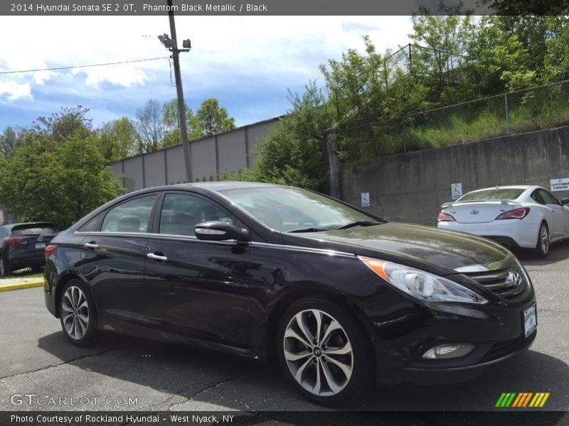 Phantom Black Metallic / Black 2014 Hyundai Sonata SE 2.0T