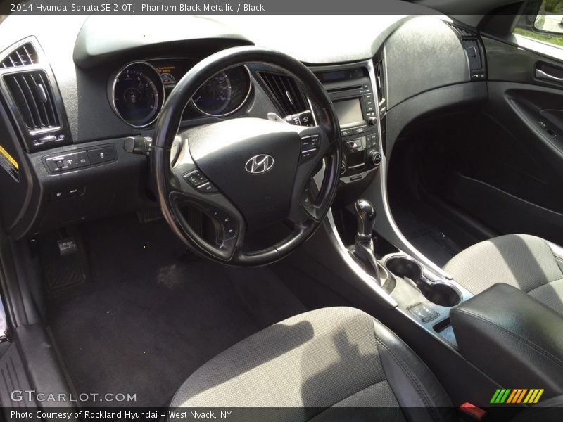 Phantom Black Metallic / Black 2014 Hyundai Sonata SE 2.0T