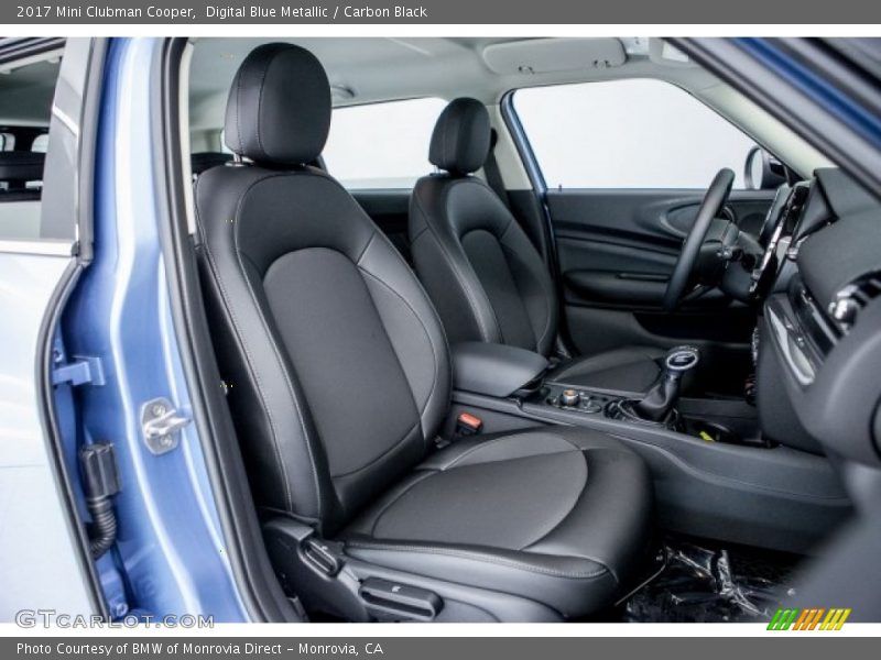 Digital Blue Metallic / Carbon Black 2017 Mini Clubman Cooper