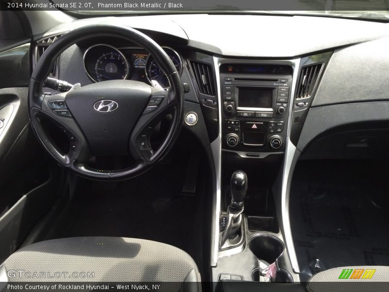 Phantom Black Metallic / Black 2014 Hyundai Sonata SE 2.0T