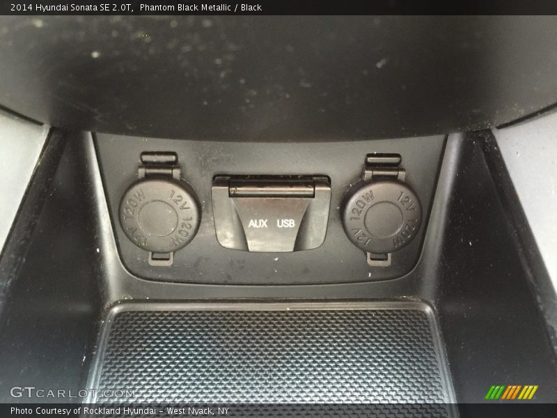 Phantom Black Metallic / Black 2014 Hyundai Sonata SE 2.0T