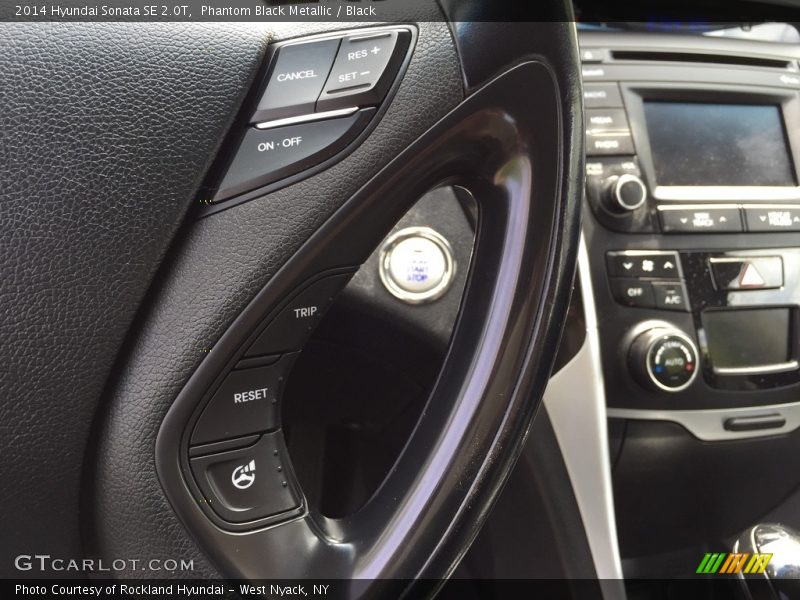Phantom Black Metallic / Black 2014 Hyundai Sonata SE 2.0T