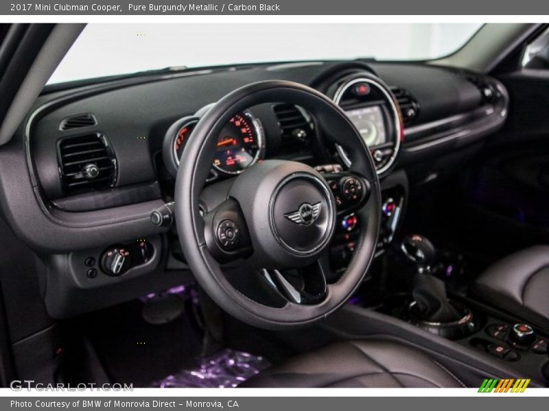 Pure Burgundy Metallic / Carbon Black 2017 Mini Clubman Cooper