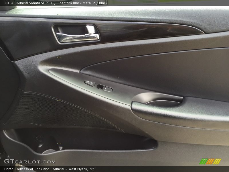 Phantom Black Metallic / Black 2014 Hyundai Sonata SE 2.0T