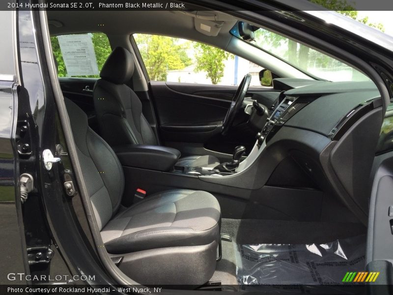 Phantom Black Metallic / Black 2014 Hyundai Sonata SE 2.0T