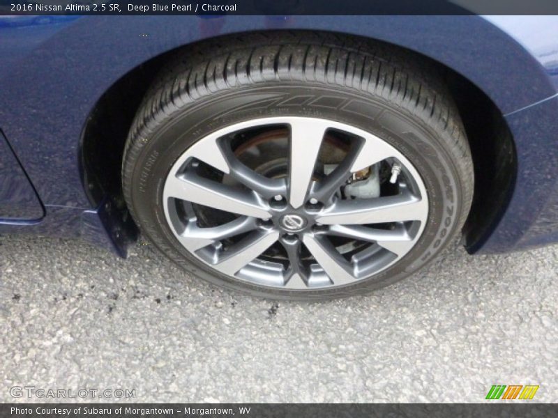 Deep Blue Pearl / Charcoal 2016 Nissan Altima 2.5 SR