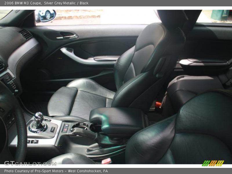 Silver Grey Metallic / Black 2006 BMW M3 Coupe
