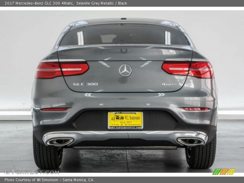 Selenite Grey Metallic / Black 2017 Mercedes-Benz GLC 300 4Matic