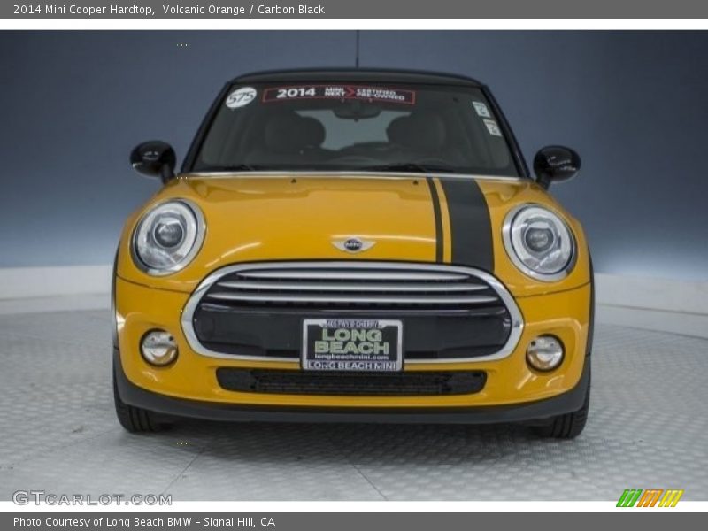 Volcanic Orange / Carbon Black 2014 Mini Cooper Hardtop