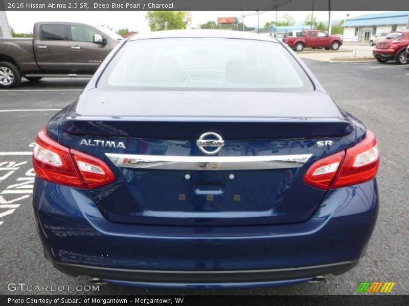Deep Blue Pearl / Charcoal 2016 Nissan Altima 2.5 SR