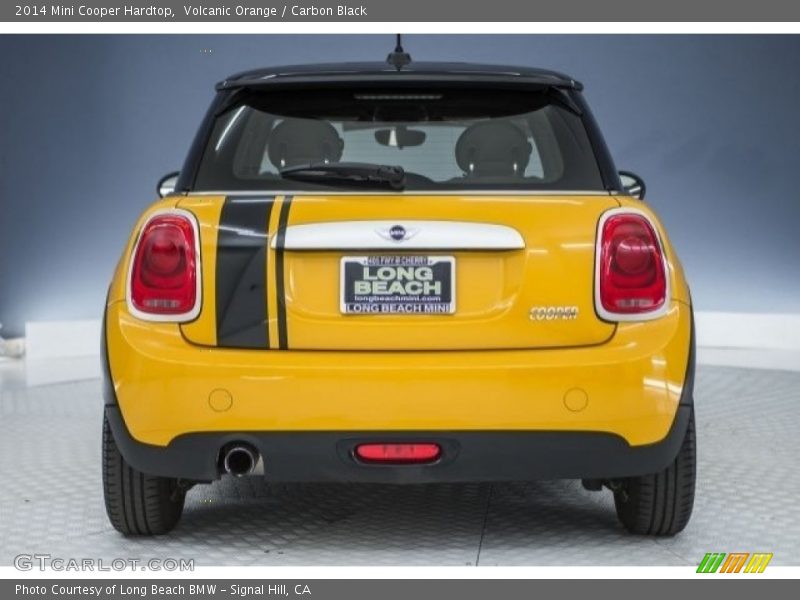 Volcanic Orange / Carbon Black 2014 Mini Cooper Hardtop